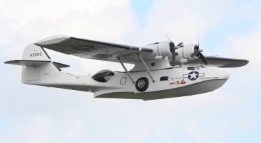American rescue flying boat  Consolidated PBY-5A Catalina clipart