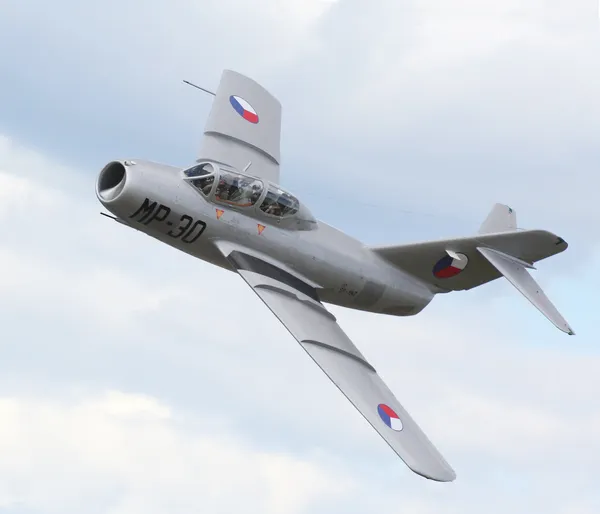 Famous Soviet fighter jet Mig-15UTI — Stock Photo, Image