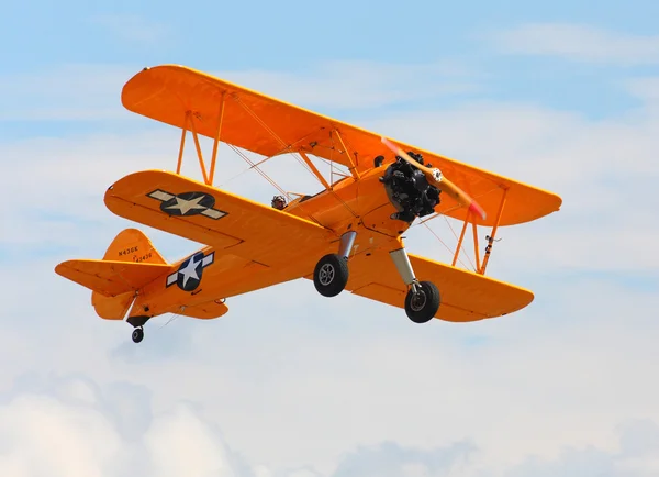 Boeing stearman b 75 — стоковое фото