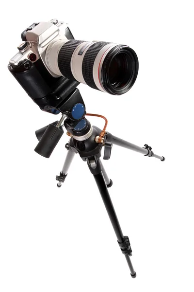 Профессиональная камера DSLR — стоковое фото