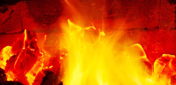 Picture of a fire. — Stock Photo, Image