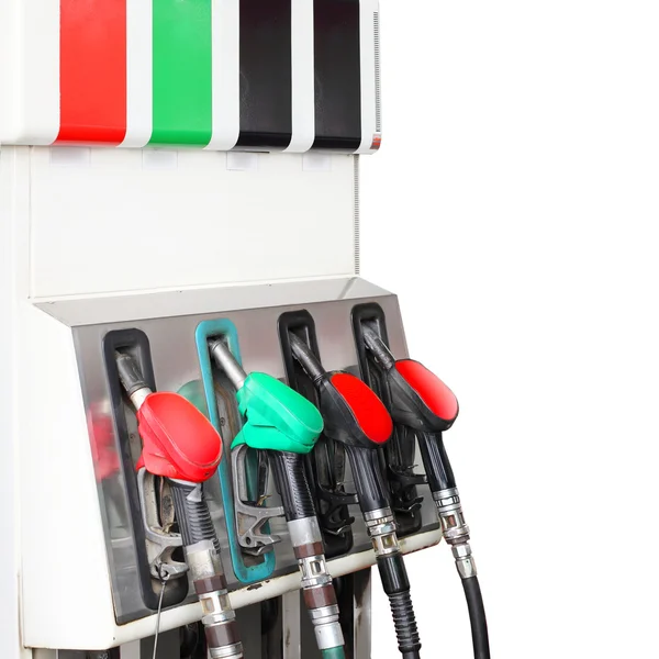 Distributore di benzina con spazio per il testo . — Foto Stock