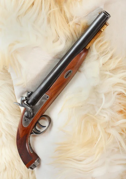 British colonial pistol from the early 19th century. — Stock Photo, Image