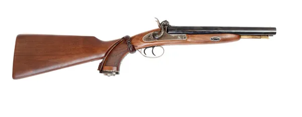 Vintage large-bore hunting gun — Stock Photo, Image