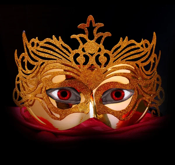 Demonic mask for masquerade. — Stock Photo, Image