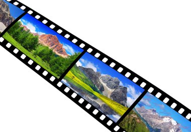 Dolomit dağ seyahat çekim