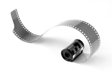 Eski negatif film şeridi
