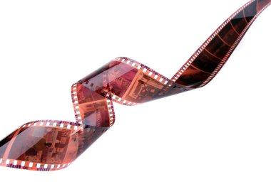 Eski negatif film şeridi