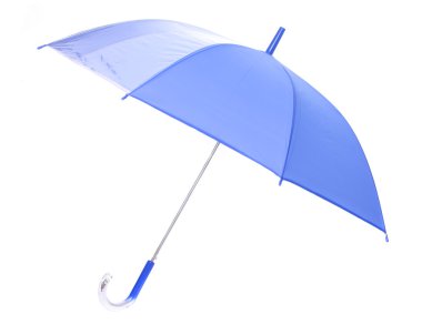 Classic blue umbrella clipart