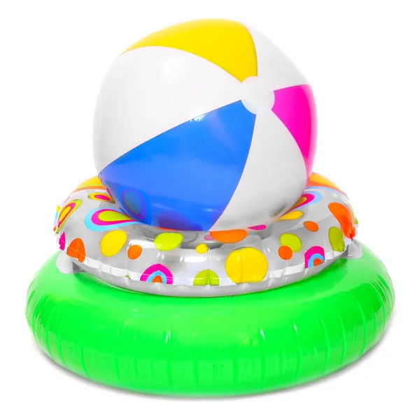 Floating water toys — Stock Photo, Image