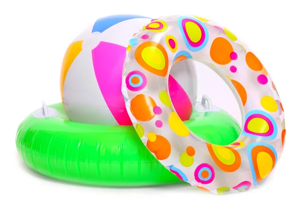 Floating water toys — Stock Photo, Image