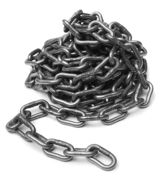 Espiral de cadenas — Foto de Stock