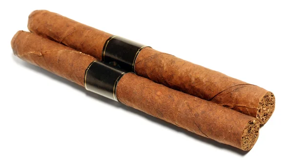 Cubansk cigar - Stock-foto