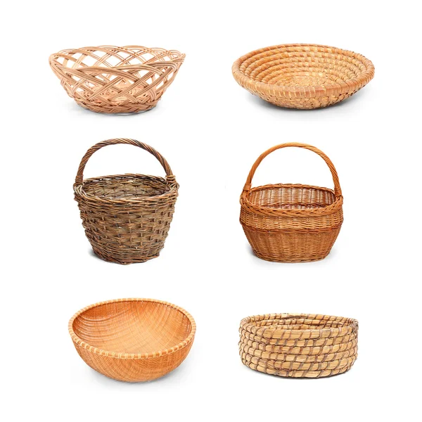 Bowls and baskets — Stock Photo, Image
