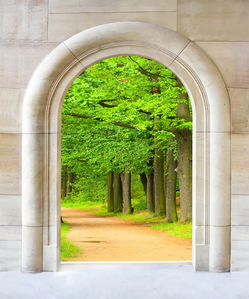 Arco di marmo — Foto Stock