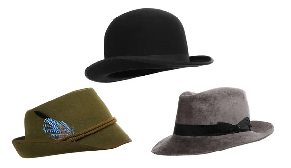 Cappelli fissati — Foto Stock