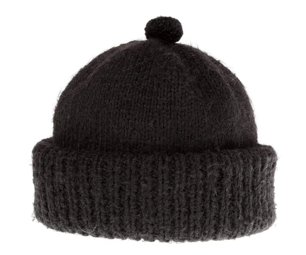 Woolen knit hat for cold weather — Stock Photo, Image