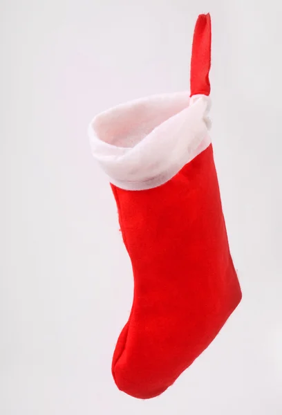 Santa claus stocking — Stock Photo, Image