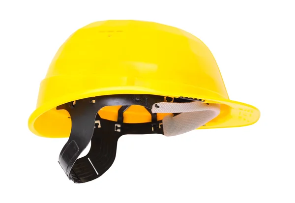 Casco di protezione giallo — Foto Stock