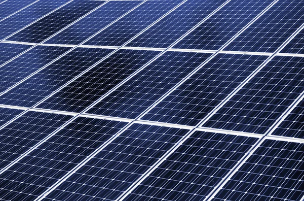 Panel de energía solar . — Foto de Stock
