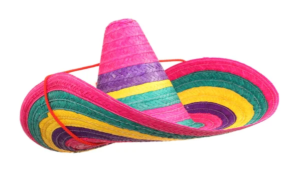 Un sombrero messicano colorato — Foto Stock