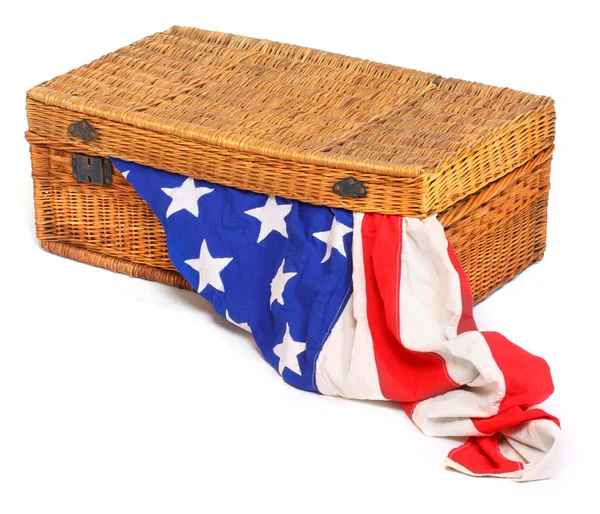 Wicker Box — Stock Photo, Image