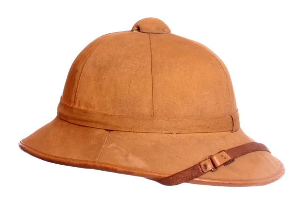 Cork helmet for tropical destination — Stock Photo, Image