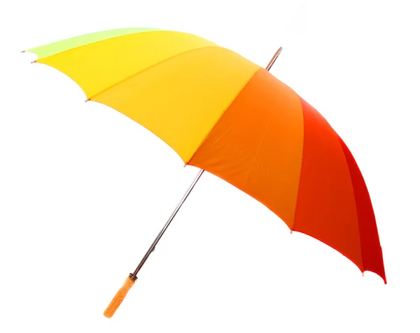 Studio shot of classic color-full umbrella — Stock Photo, Image