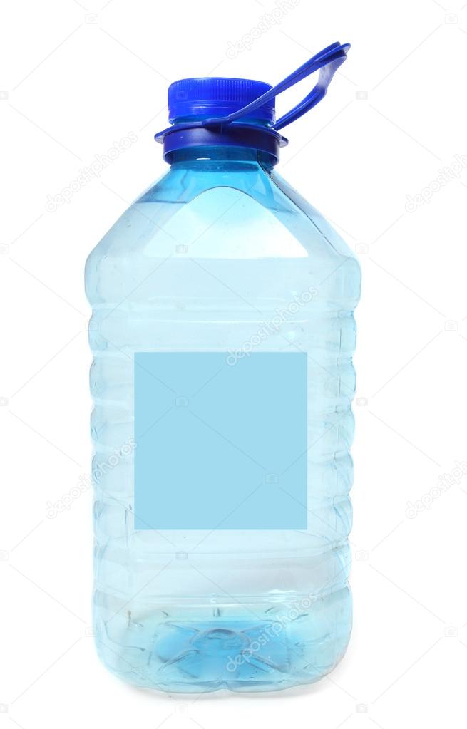 Plastic bottle with drinking water