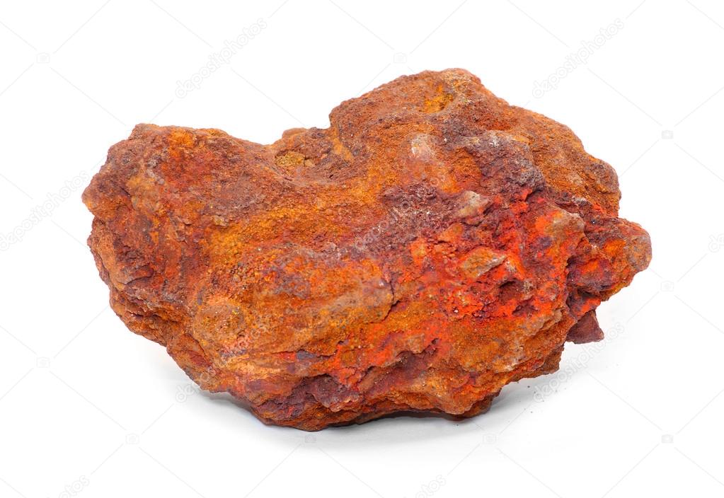 Iron ore - Magnetite and Hematite from Island of Elba, Italy.