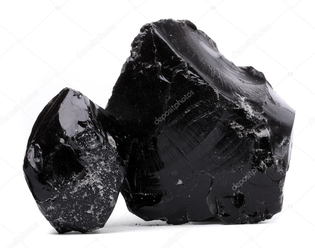 Obsidian isolated
