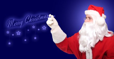 Santa yazıyor