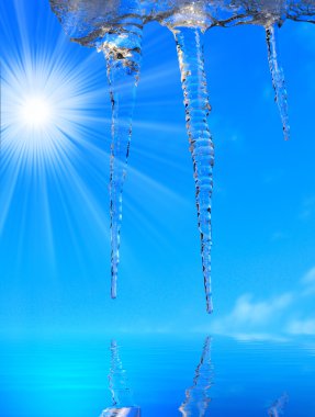 Icicle'ı arka plan
