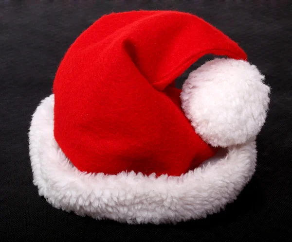 Красная шляпа Санты — стоковое фото