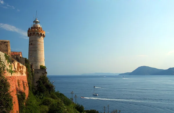 Lighthouse Portoferraio in Elba Island — Stock Photo, Image