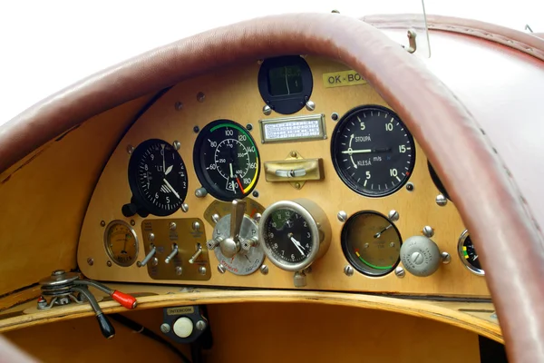 Flugzeugcockpit — Stockfoto