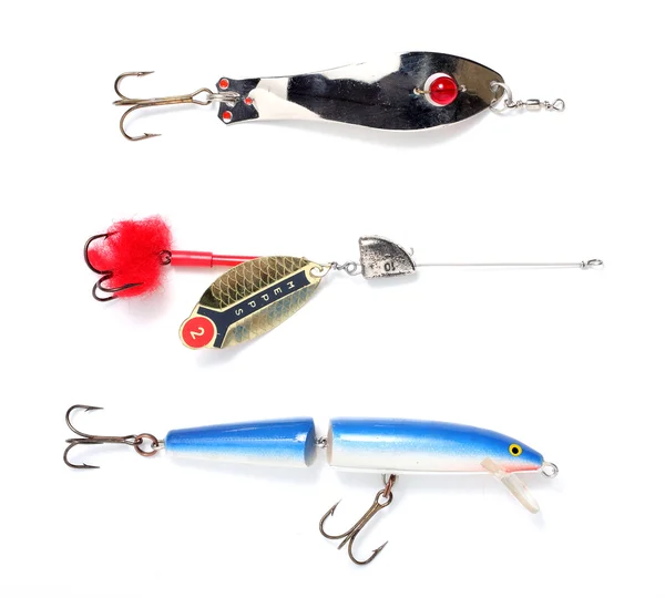 Collection fishing lure — Stock Photo, Image