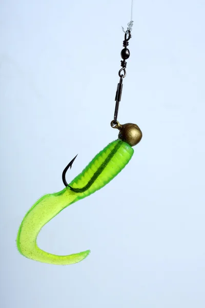 Fishing lure green — Stock Photo, Image