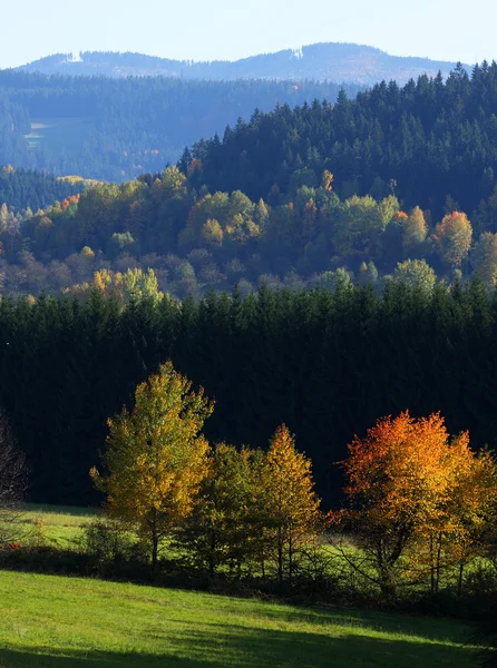 Горы осенью — стоковое фото
