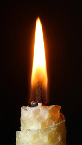 Candle flame — Stock Photo, Image