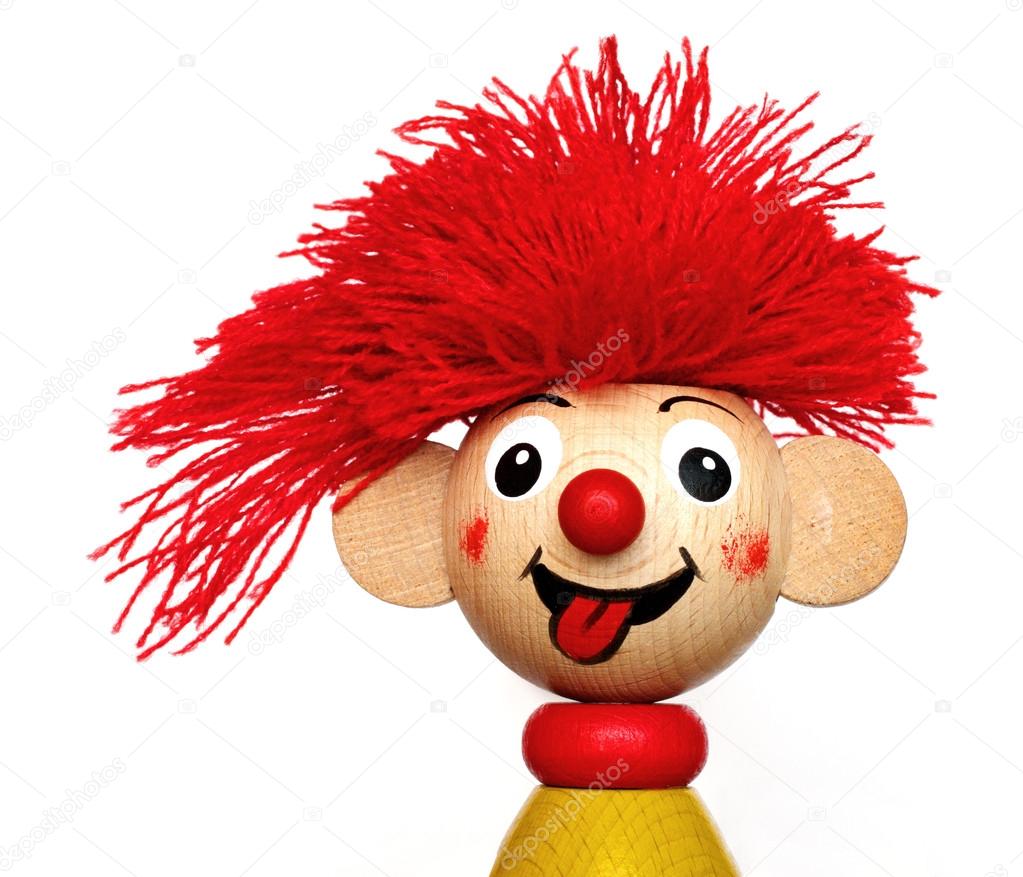 Smiling puppet — Stock Photo © vladvitek 35435219