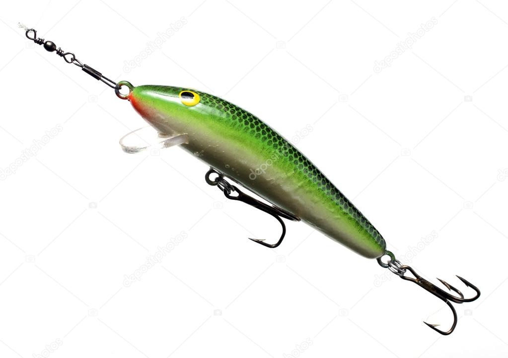 Fishing lure green