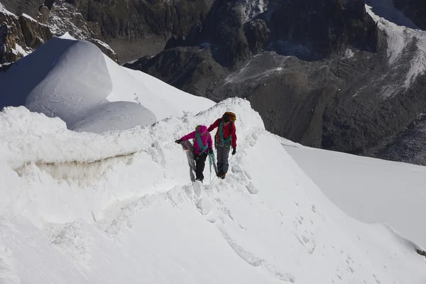 Escalador de montaña — Foto de Stock