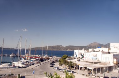 adamas milos Yunan Adası harbor view