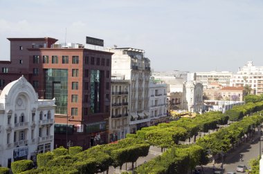Avenue habib Burgiba, Tunus, Tunus