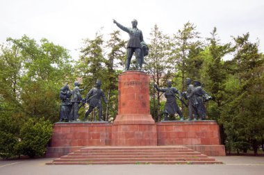 Kossuth memorial Macaristan Parlamentosu'nun Budapeşte Macaristan