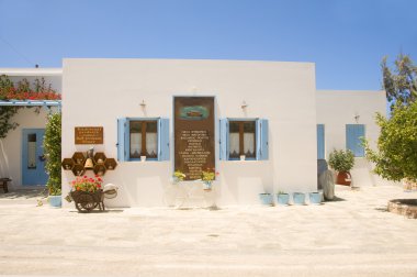 Kiklad Adaları beyaz mimari pollonia milos Yunan Adası Yunanistan