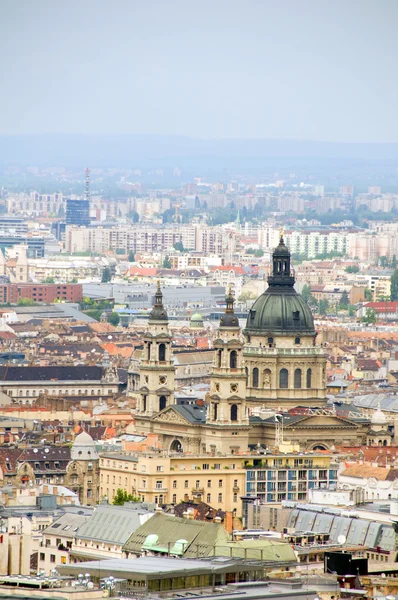 Cityscape St. Stephen's Cathedral Budapest Hungary — Stock Photo, Image