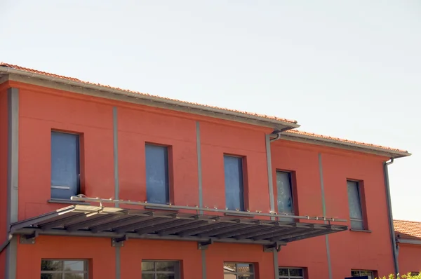 Bahnhofsarchitektur gare de antibes france europa französisch — Stockfoto