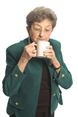 çay kahve kadınla